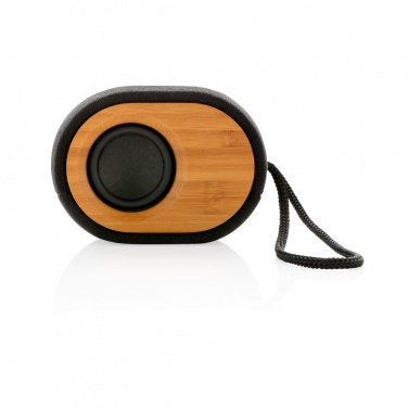 Logo trade promotional products image of: Bamboo X  speaker