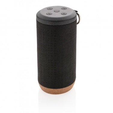 Logotrade promotional gift image of: Baia 10W wireless speaker, cork