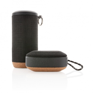 Logotrade promotional gift picture of: Baia 10W wireless speaker, cork