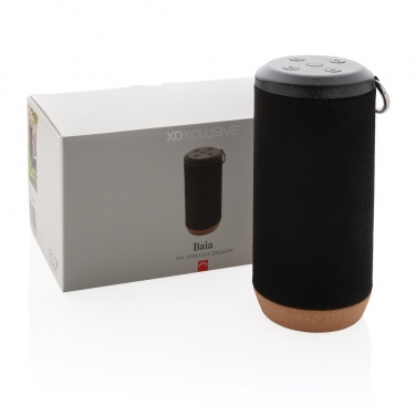 Logotrade promotional merchandise photo of: Baia 10W wireless speaker, cork
