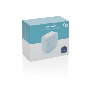 Logo trade promotional merchandise image of: 3W antimicrobial wireless speaker
