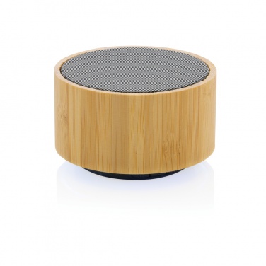 Logotrade corporate gift picture of: RCS recycled plastic and bamboo 3W wireless speaker