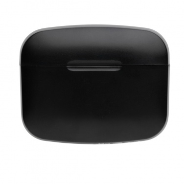 Logo trade corporate gifts picture of: RCS recycled plastic Swiss Peak ANC TWS earbuds