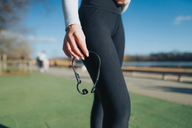 Logo trade corporate gifts image of: Urban Vitamin Glendale RCS rplastic air conductive headphone