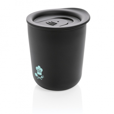 Logo trade promotional giveaways image of: Simplistic antimicrobial coffee tumbler