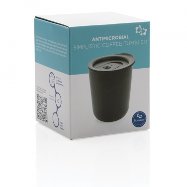 Logotrade promotional gift image of: Simplistic antimicrobial coffee tumbler