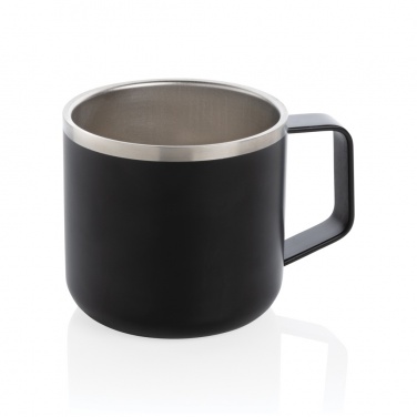 Logo trade promotional merchandise image of: Stainless steel camp mug