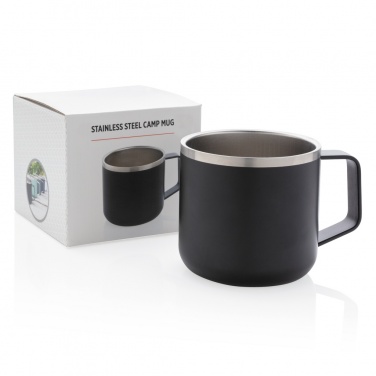 Logo trade business gift photo of: Stainless steel camp mug