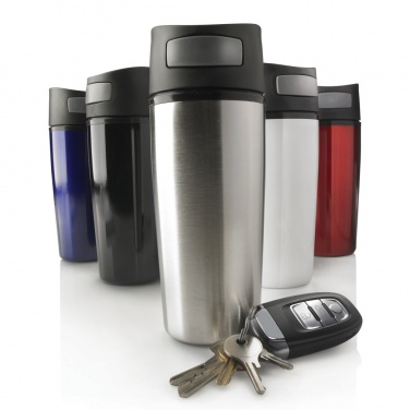 Logo trade corporate gifts image of: Auto leak proof tumbler