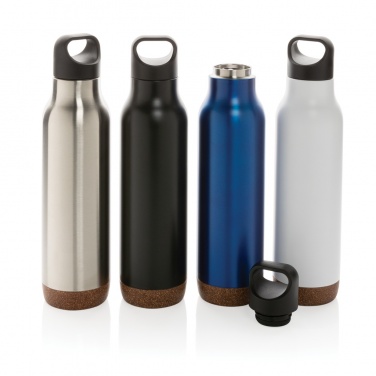 Logo trade corporate gift photo of: Cork leakproof vacuum flask