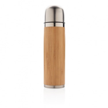 Logotrade promotional merchandise photo of: Bamboo vacuum travel flask