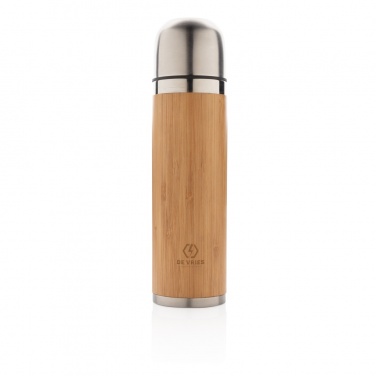 Logotrade corporate gifts photo of: Bamboo vacuum travel flask