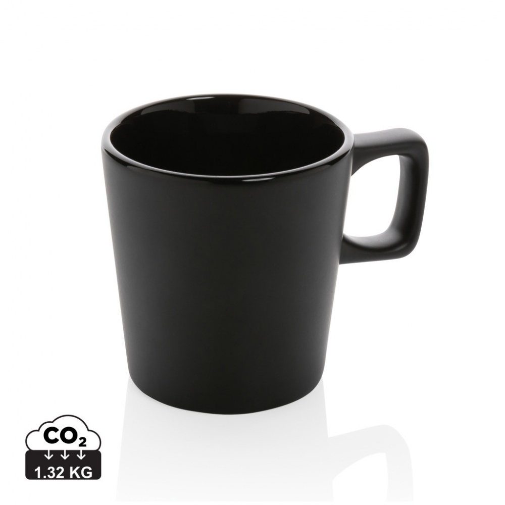 Logotrade advertising products photo of: Ceramic modern coffee mug 300ml