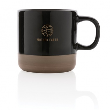Logo trade promotional product photo of: Glazed ceramic mug 360ml
