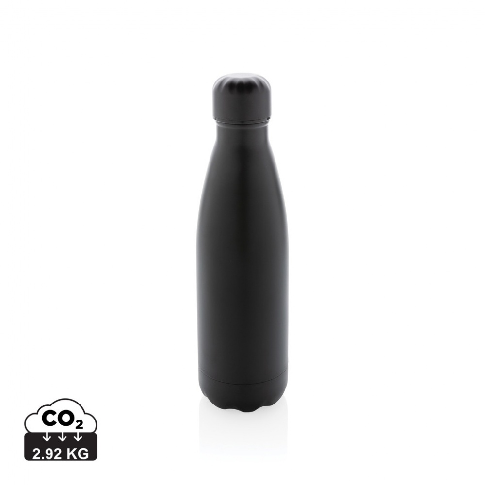 Logotrade corporate gift picture of: Solid colour vacuum stainless steel bottle 500 ml