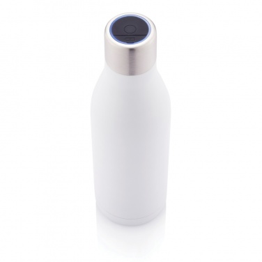 Logotrade business gift image of: UV-C steriliser vacuum stainless steel bottle