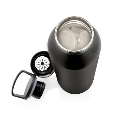 Logo trade promotional gift photo of: Vacuum insulated leak proof standard mouth bottle