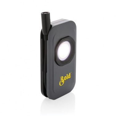 Logotrade advertising products photo of: Gear X RCS rPlastic USB rechargeable worklight