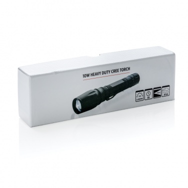 Logo trade promotional merchandise photo of: Torch 10W Heavy duty CREE