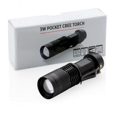 Logotrade promotional gifts photo of: 3W pocket CREE torch