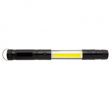 Logo trade business gifts image of: Large telescopic light with COB
