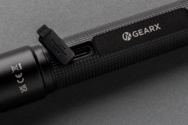 Logotrade promotional item picture of: Gear X RCS recycled aluminum USB-rechargeable torch