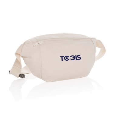 Logo trade promotional giveaways picture of: Impact AWARE™ 285gsm rcanvas hip bag undyed