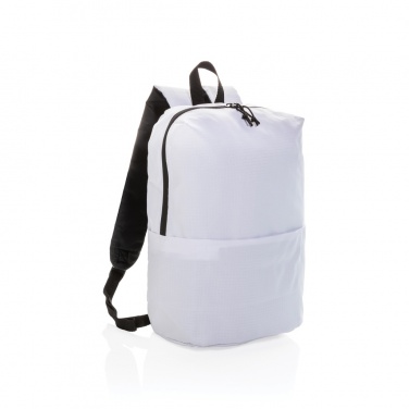 Logo trade business gifts image of: Casual backpack PVC free