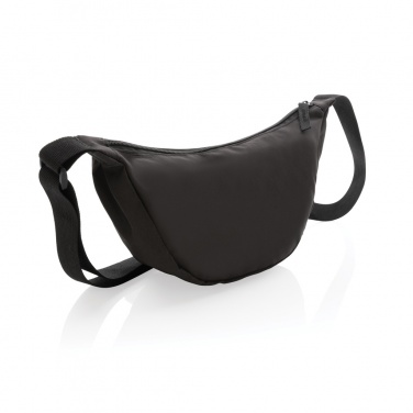 Logo trade business gift photo of: Crescent AWARE™ RPET half moon sling bag