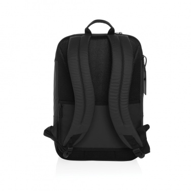 Logo trade promotional items picture of: Armond AWARE™ RPET 15.6 inch deluxe laptop backpack