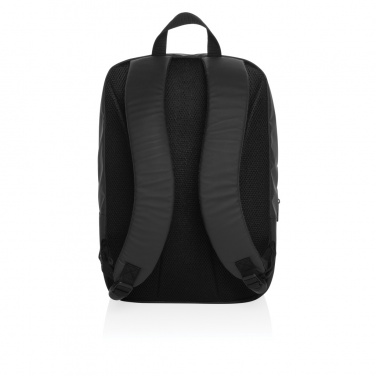 Logo trade promotional products image of: Armond AWARE™ RPET 15.6 inch standard laptop backpack