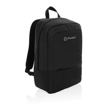 Logo trade promotional giveaways image of: Armond AWARE™ RPET 15.6 inch standard laptop backpack