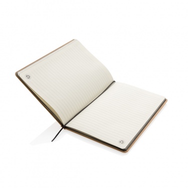 Logo trade corporate gift photo of: A5 kraft notebook