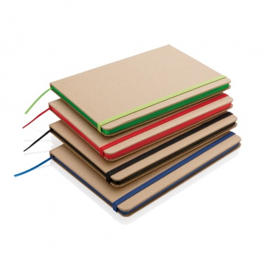 Logo trade promotional products image of: A5 kraft notebook