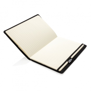 Logo trade promotional giveaway photo of: Air 5W wireless charging refillable journal cover A5