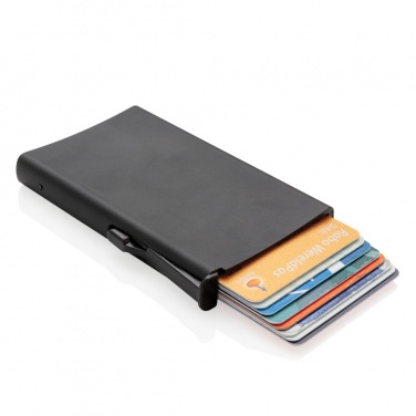 Logo trade promotional item photo of: Standard aluminium RFID cardholder
