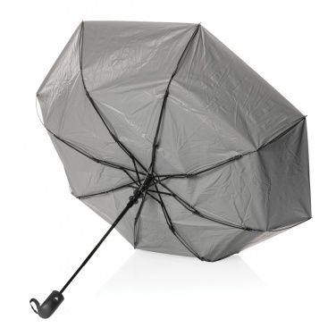 Logotrade promotional item image of: 21" Impact AWARE™ RPET 190T Pongee dual colour mini umbrella