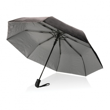 Logotrade promotional item picture of: 21" Impact AWARE™ RPET 190T Pongee dual colour mini umbrella