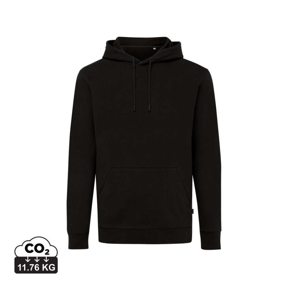 Logo trade corporate gifts picture of: Iqoniq Jasper recycled cotton hoodie