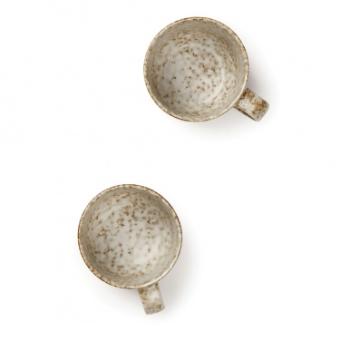Logo trade corporate gift photo of: VINGA Nuvem stoneware mug, 2 pcs set