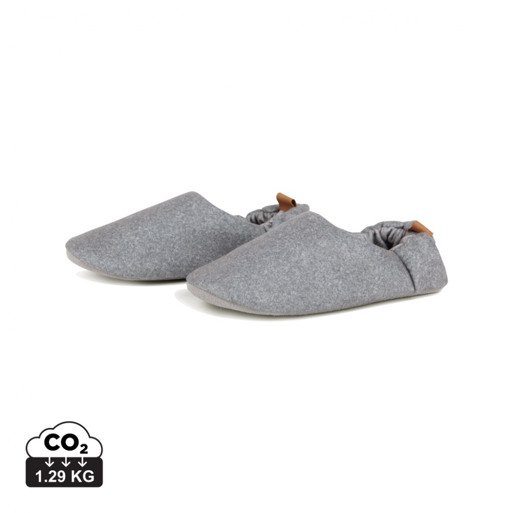 Logo trade promotional merchandise image of: VINGA Moulton RCS RPET slippers S/M