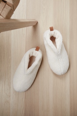 Logo trade promotional giveaway photo of: VINGA Santos RCS recycled pet cosy slippers