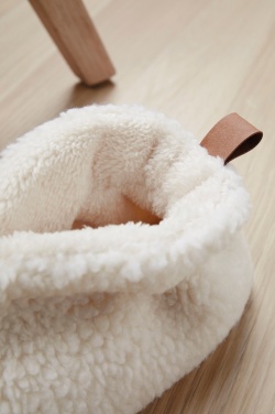 Logo trade corporate gift photo of: VINGA Santos RCS recycled pet cosy slippers