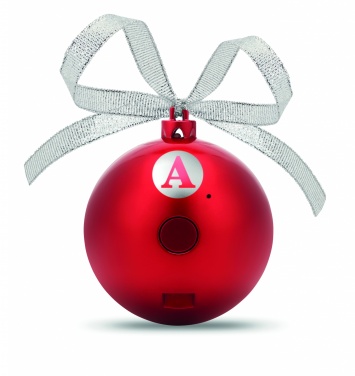 Logotrade promotional gift image of: Speaker Christmas ball