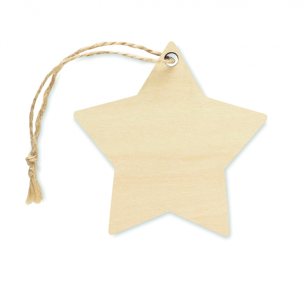 Logotrade promotional gifts photo of: Christmas ornament star