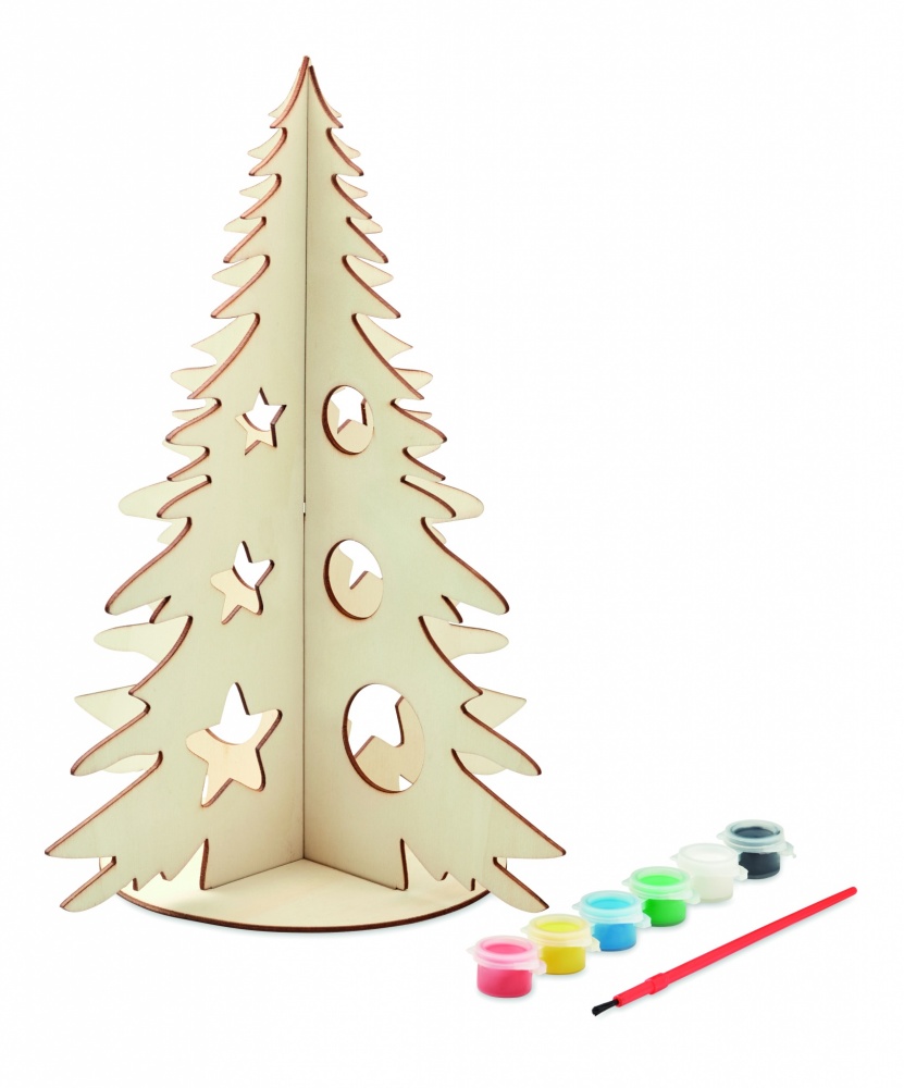 Logotrade promotional items photo of: DIY wooden Christmas tree