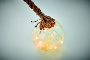 Logo trade promotional giveaways image of: Glass bauble LED light