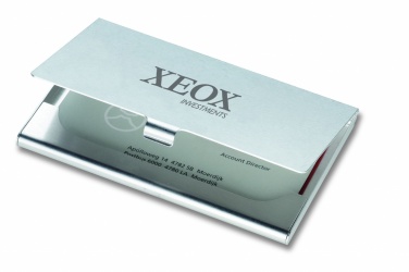Logotrade promotional item picture of: Aluminium business card holder
