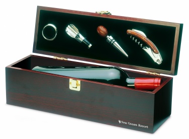 Logotrade advertising products photo of: Wine set in wine box