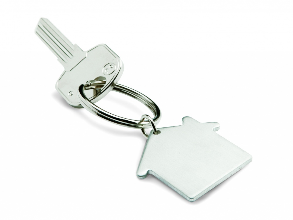 Logo trade advertising products image of: Metal key holder house Lahti